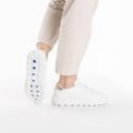 Geox Spherica EC4.1 women's shoes white/gold 2