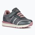 Geox Fastics grey/old rose children's shoes 7