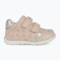 Geox Elthan rose / silver children's shoes 9
