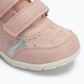 Geox Elthan rose / silver children's shoes 7