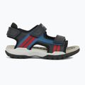 Geox Borealis ocean blue/red junior sandals 9