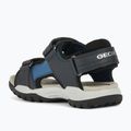 Geox Borealis ocean blue/red junior sandals 10