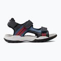 Geox Borealis ocean blue/red junior sandals 2