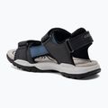 Geox Borealis ocean blue/red junior sandals 3