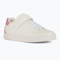 Geox Eclyper white/fuchsia junior shoes 8