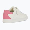 Geox Eclyper white/fuchsia junior shoes 11