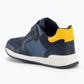 Geox Rishon nylon navy / yellow children's shoes 3