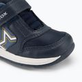 Geox Rishon nylon navy / yellow children's shoes 7