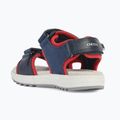 Geox Alben ocean blue/red junior sandals 10