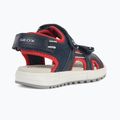 Geox Alben ocean blue/red junior sandals 11