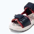 Geox Alben ocean blue/red junior sandals 7