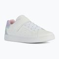 Geox Eclyper white/lilac junior shoes 8