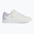 Geox Eclyper white/lilac junior shoes 9