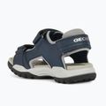 Geox Borealis ocean blue/gold junior sandals 10