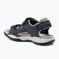 Geox Borealis ocean blue/gold junior sandals 3