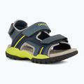 Geox Borealis avio/lime junior sandals 8