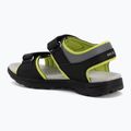 Children's sandals Geox Vaniett black/light green 3