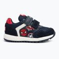 Geox Alben nylon navy / red children's shoes 2