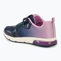 Geox Spaceclub navy/lavender junior shoes 3