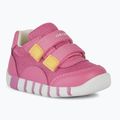 Geox Iupidoo pink / yellow children's shoes 8