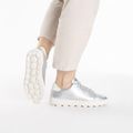 Geox Spherica Ecub-1 silver/optic white women's shoes 2