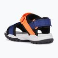 Geox Borealis ocean blue/orange junior sandals 10