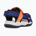 Geox Borealis ocean blue/orange junior sandals 11