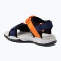 Geox Borealis ocean blue/orange junior sandals 3