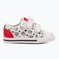 Geox Kilwi children's shoes white / red 9