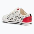 Geox Kilwi children's shoes white / red 3