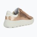 Geox Spherica EC4.1 women's shoes rose gold/optic white 12