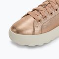 Geox Spherica EC4.1 women's shoes rose gold/optic white 8