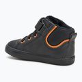 Geox Gisli black/dark orange children's shoes 3