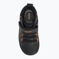 Geox Gisli black/dark orange children's shoes 5