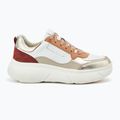 Geox Nebula™ 2.0 X women's shoes whire/light gold 2