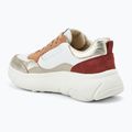 Geox Nebula™ 2.0 X women's shoes whire/light gold 3
