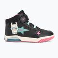 Geox Inek children's shoes black / aqua 2