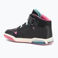 Geox Inek children's shoes black / aqua 3