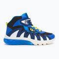 Geox Ciberdron navy/lime green children's shoes 2