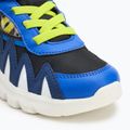 Geox Ciberdron navy/lime green children's shoes 7