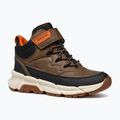 Geox Flexyper Plus brown cotto / black junior shoes