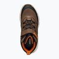 Geox Flexyper Plus brown cotto / black junior shoes 6