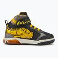 Geox Inek junior shoes black/yellow 3