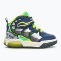 Geox Inek navy/lime green children's shoes 2