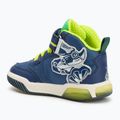 Geox Inek navy/lime green children's shoes 3