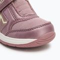 Geox Rishon dark pink/old white children's shoes 7