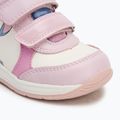 Geox Rishon white/pink children's shoes 7