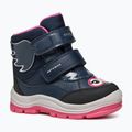 Geox Flantil ABX navy/fuchsia children's shoes 8