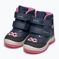 Geox Flantil ABX navy/fuchsia children's shoes 11