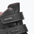Geox Flantil ABX children's shoes anthracite/dark pink 14